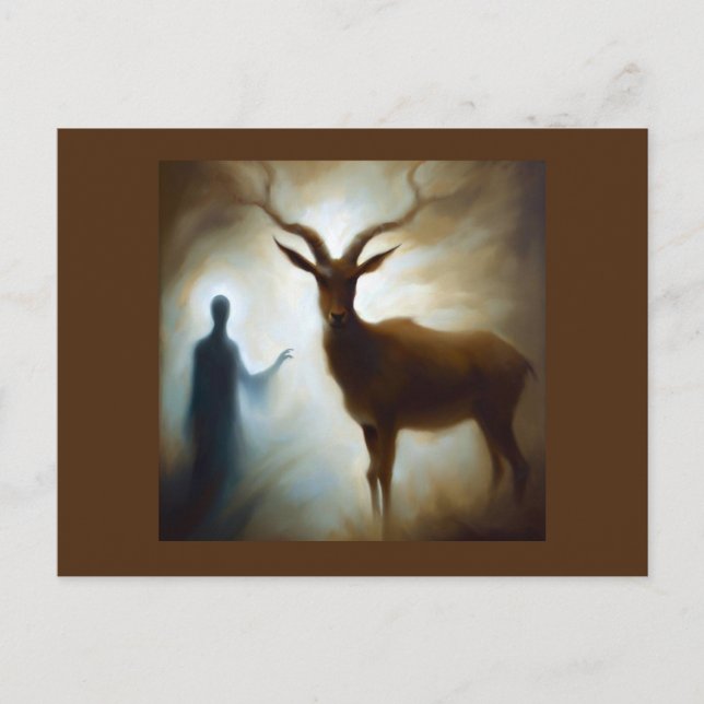 Spirit Animal Antelope 1 Postcard (Front)