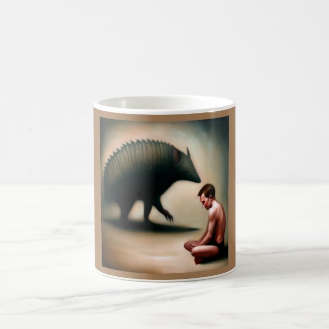 Spirit Animal Armadillo 1 Coffee Mug (Center)