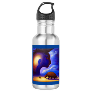 Spirit Animal Armadillo 3 Stainless Steel Water Bottle