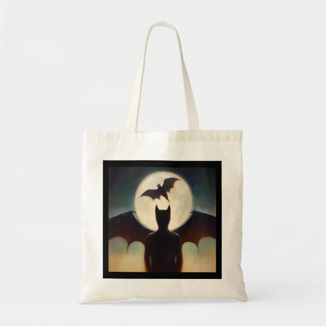 Spirit Animal Bat 2 Tote Bag (Front)