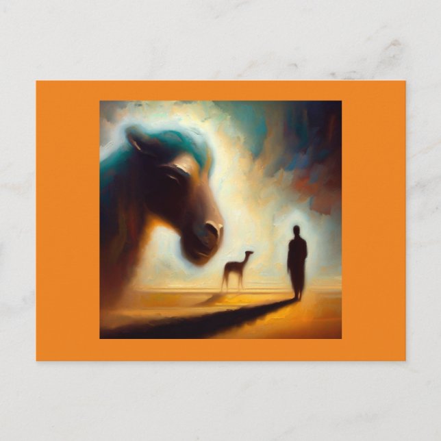 Spirit Animal Camel 1 Postcard (Front)