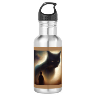 Spirit Animal Cat 1 Stainless Steel Water Bottle