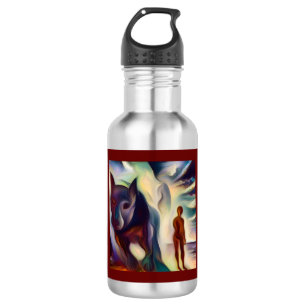 Spirit Animal Dog 2 Stainless Steel Water Bottle