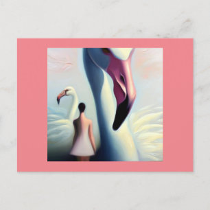 Spirit Animal Flamingo 4 Postcard