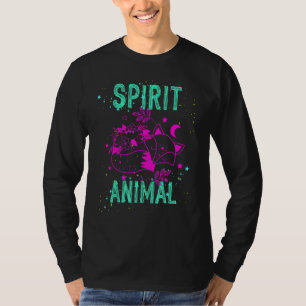 Spirit Animal Fox Lover Pink Animals Comfort Cute  T-Shirt