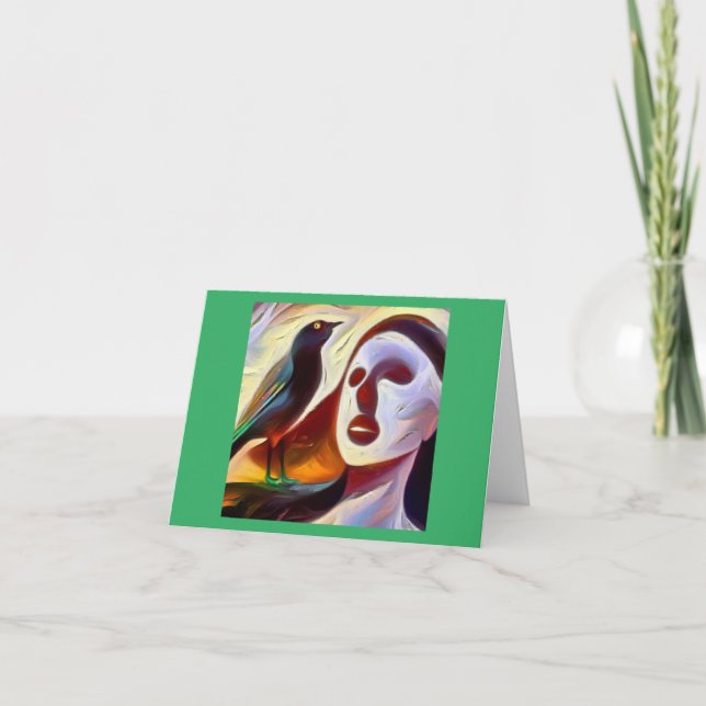 Spirit Animal Mockingbird 3 Card (Front)