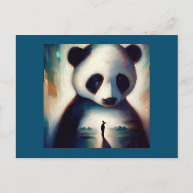Spirit Animal Panda 1 Postcard (Front)