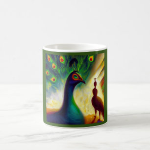 Spirit Animal Peacock 3 Coffee Mug