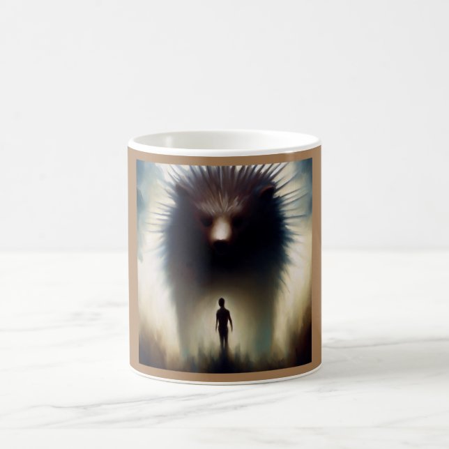 Spirit Animal Porcupine 1 Coffee Mug (Center)