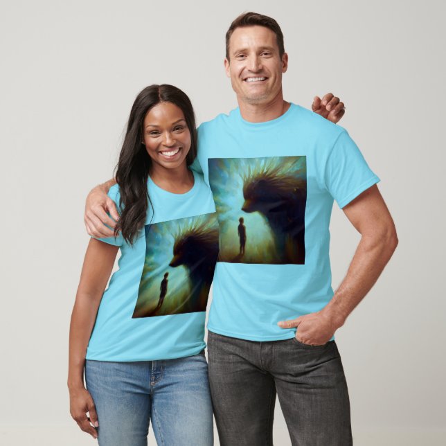 Spirit Animal Porcupine 2 T-Shirt (Unisex)