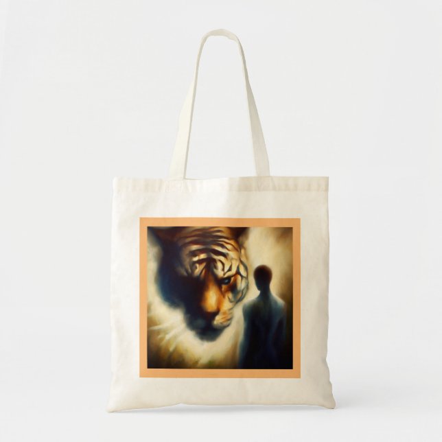 Spirit Animal Tiger 1 Tote Bag (Front)