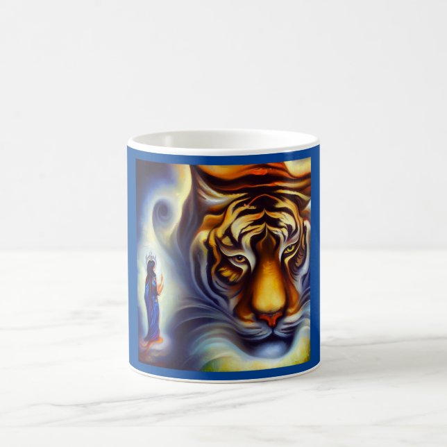Spirit Animal Tiger 4 Coffee Mug (Center)