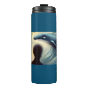 Spirit Animal Whale 1 Thermal Tumbler