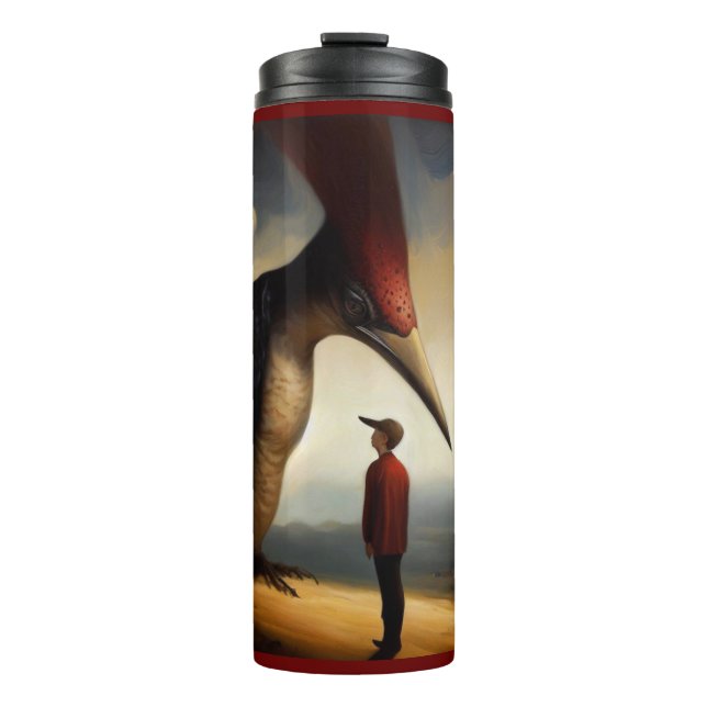 Spirit Animal Woodpecker 1 Thermal Tumbler (Front)
