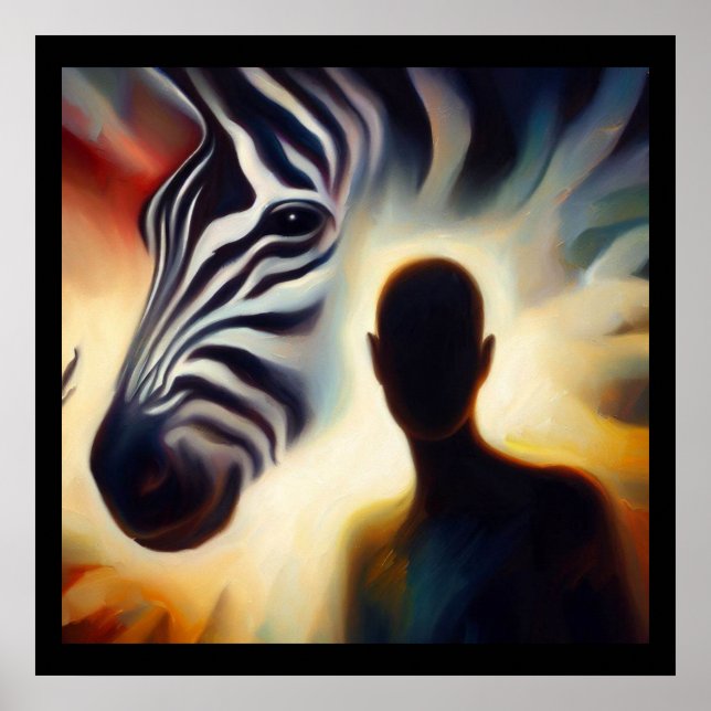 Spirit Animal Zebra 2 Poster (Front)