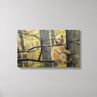 Spirit Bear Canvas Prints Kermode Bear Painting