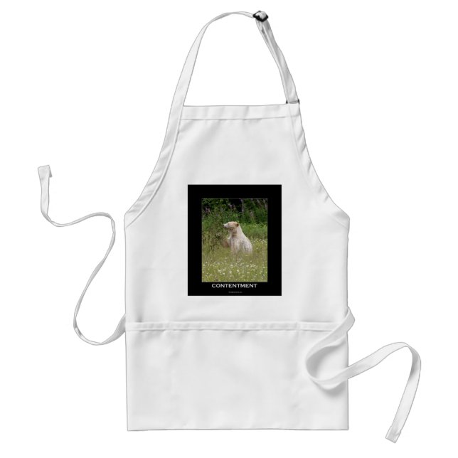 Spirit Bear Gifts Adult Apron (Front)