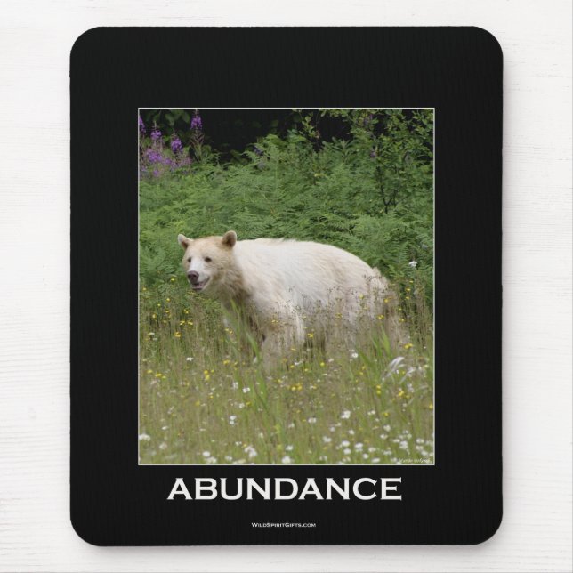 "Spirit Bear" gifts Mouse Pad (Front)