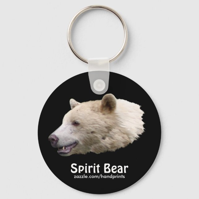 "Spirit Bear" Kermodei Bear Keychain (Front)