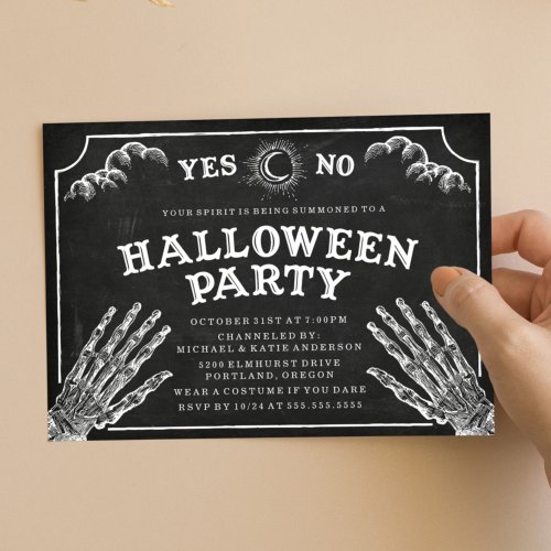 Spirit Board  Halloween Party Invitation