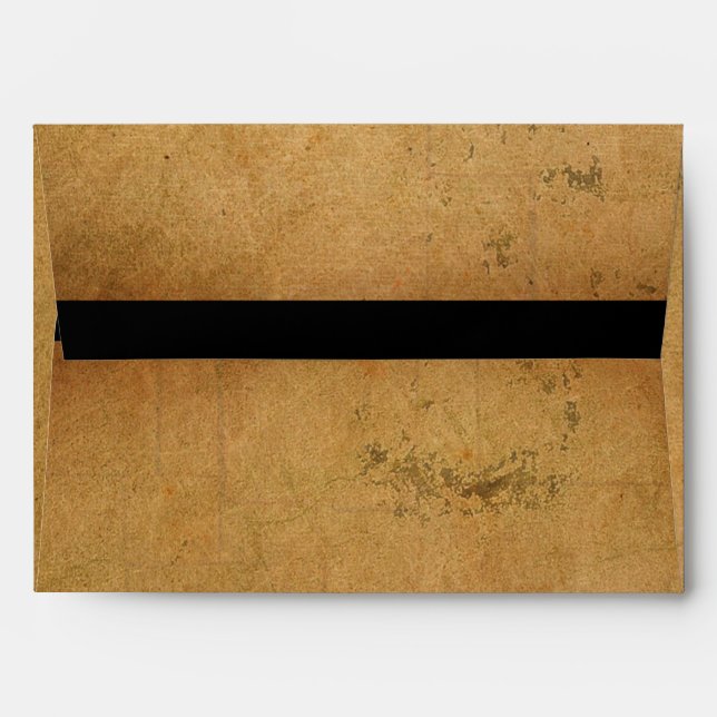Spirit Board Halloween Party Invitation Envelope (Back (Top Flap))