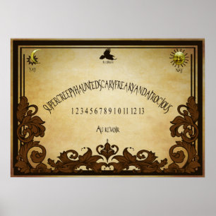 Spirit Board Humor Poster