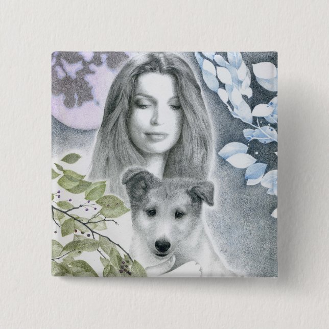 'Spirit Bridge' button (Front)