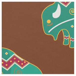 Spirit Buffalo Fabric