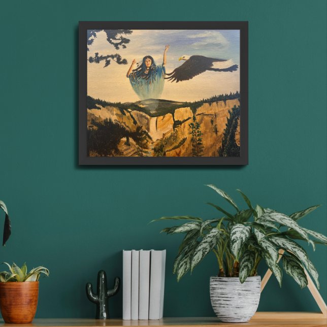 Spirit, by Gary Poling Framed Art (Living Room 2)