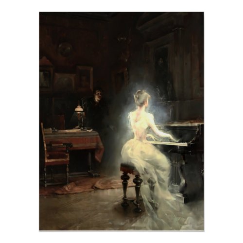 Spirit by George Roux 1885 Glossy Poster