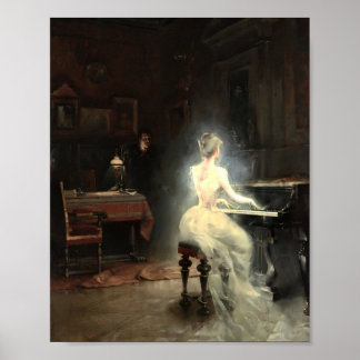 Spirit by George Roux 1885 Poster