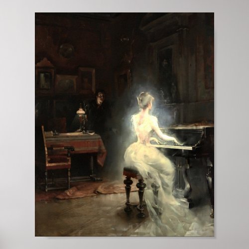 Spirit by George Roux 1885 Poster