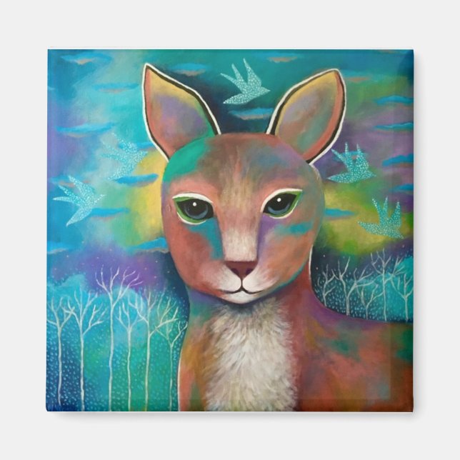 Spirit Cat Magnet (Front)