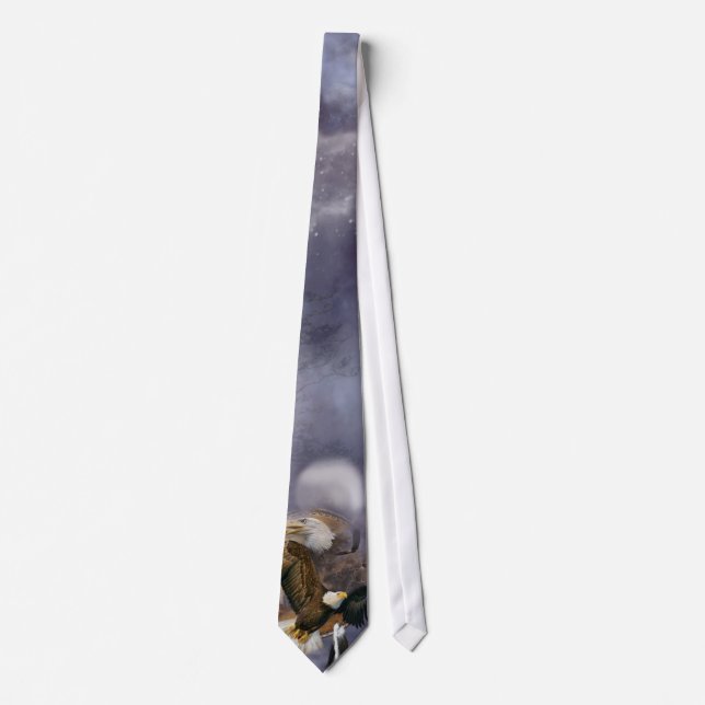 Spirit Eagle Art Tie (Front)
