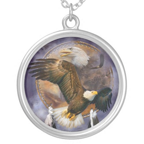 Spirit Eagle Wearable Art Necklace
