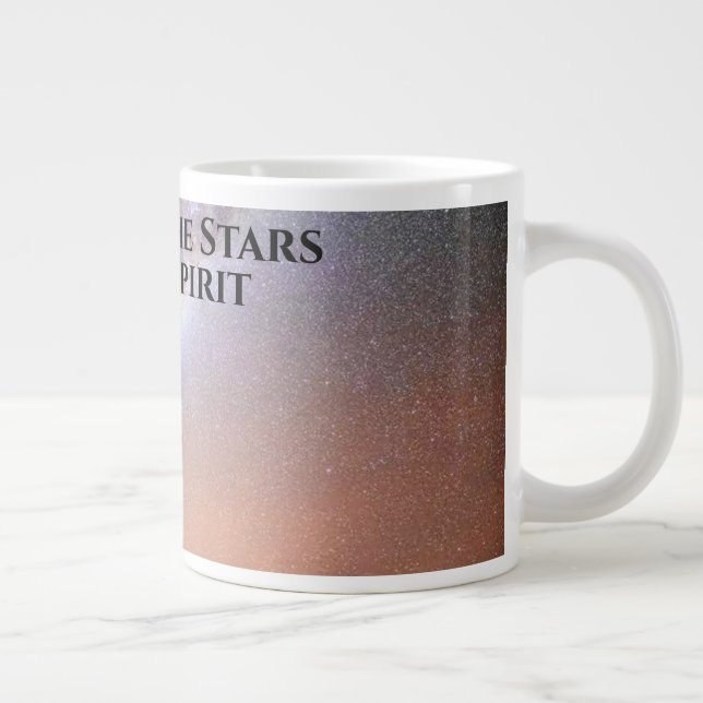 Spirit Element - Born of the Stars Giant Coffee Mug (Right)
