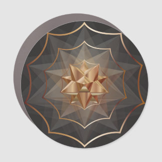 Spirit Element Destruction Mandala Car Magnet