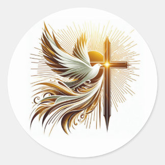 Spirit Fire emblem Classic Round Sticker