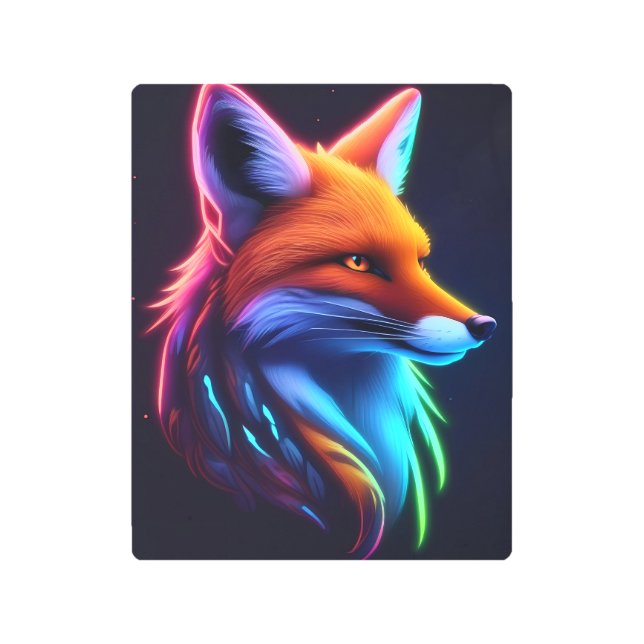 Spirit Fox Metal Print (Front)