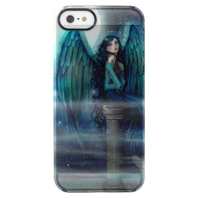 Spirit Guide Angel Fantasy Art Uncommon iPhone Case (Back)