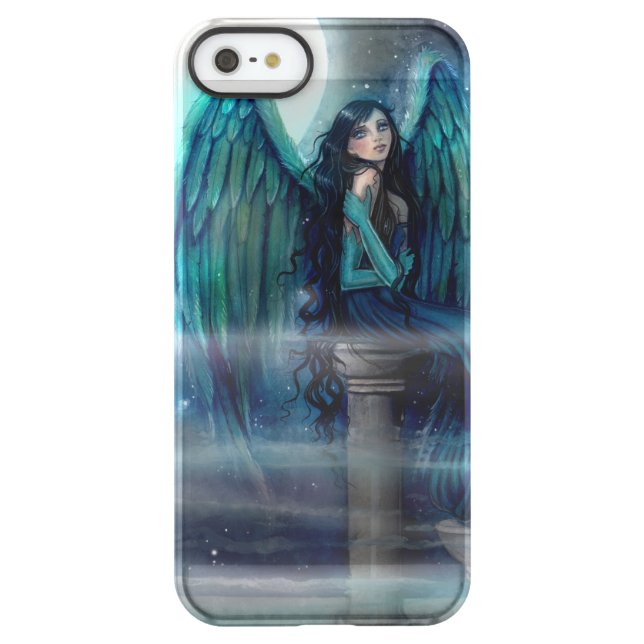 Spirit Guide Angel Fantasy Art Uncommon iPhone Case (Back)