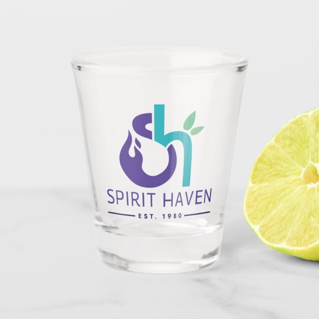 Spirit Haven Shot Glass (Front)