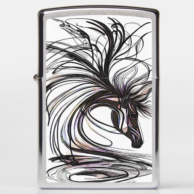 Spirit Horse 2 Zippo  Lighter (Front)