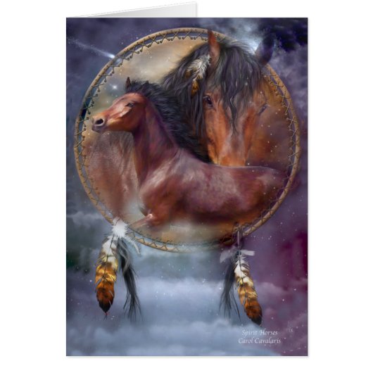 Spirit Horses Collectible ArtCard (Front)