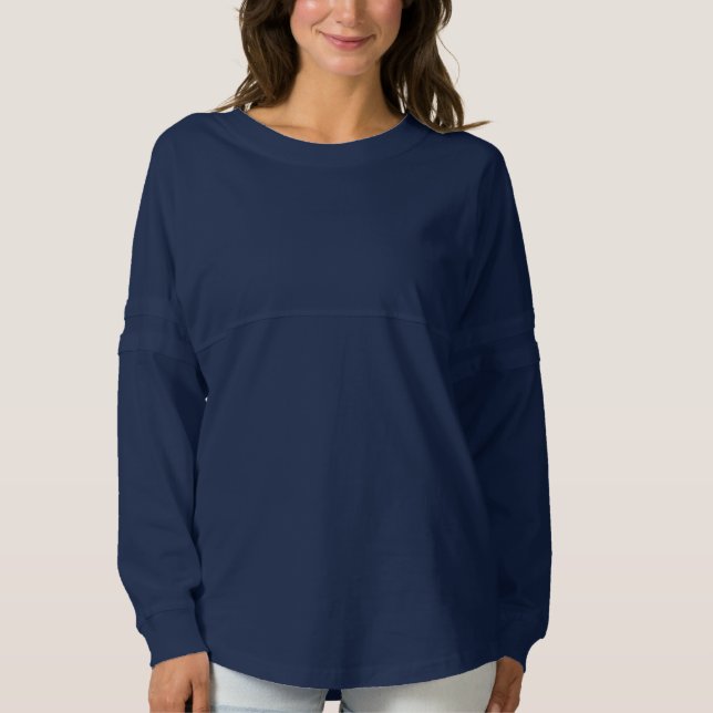 Spirit Jersey Shirt TEMPLATE DIY add image text (Front)