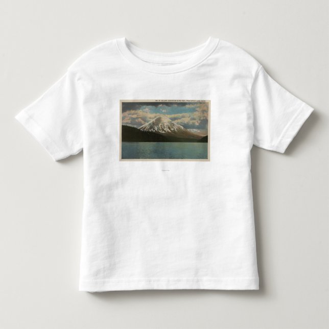 Spirit Lake, WA - View of Mt. St. Helens Toddler T-shirt (Front)