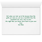 Spirit lifting card, any ocassion (Inside Horizontal (Bottom))