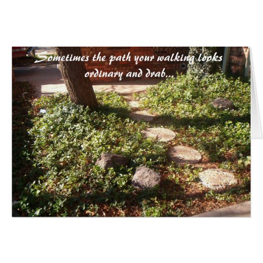 Spirit lifting card, any ocassion (Front Horizontal)