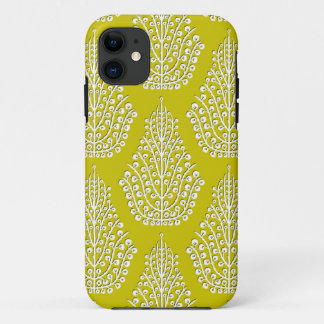 SPIRIT lime white iPhone 11 Case