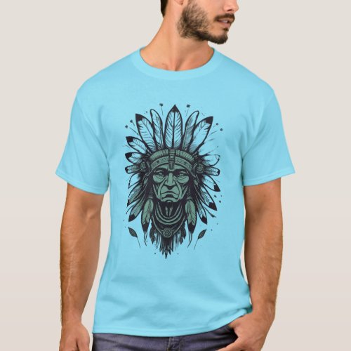 Spirit Lines A Celebration of Native American Sym T_Shirt